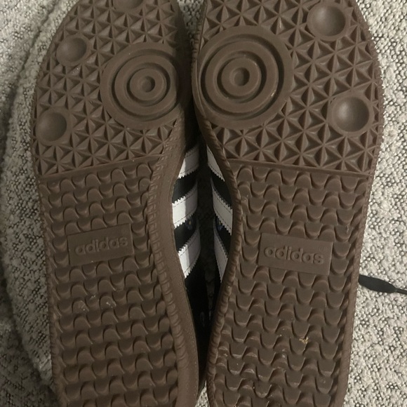 Adidas Samba OG Black with Blue Floral Sneakers - Picture 7 of 7